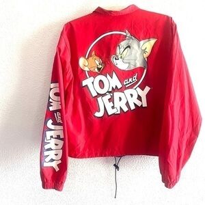 TOM AND JERRY windbreaker size medium (RARE)